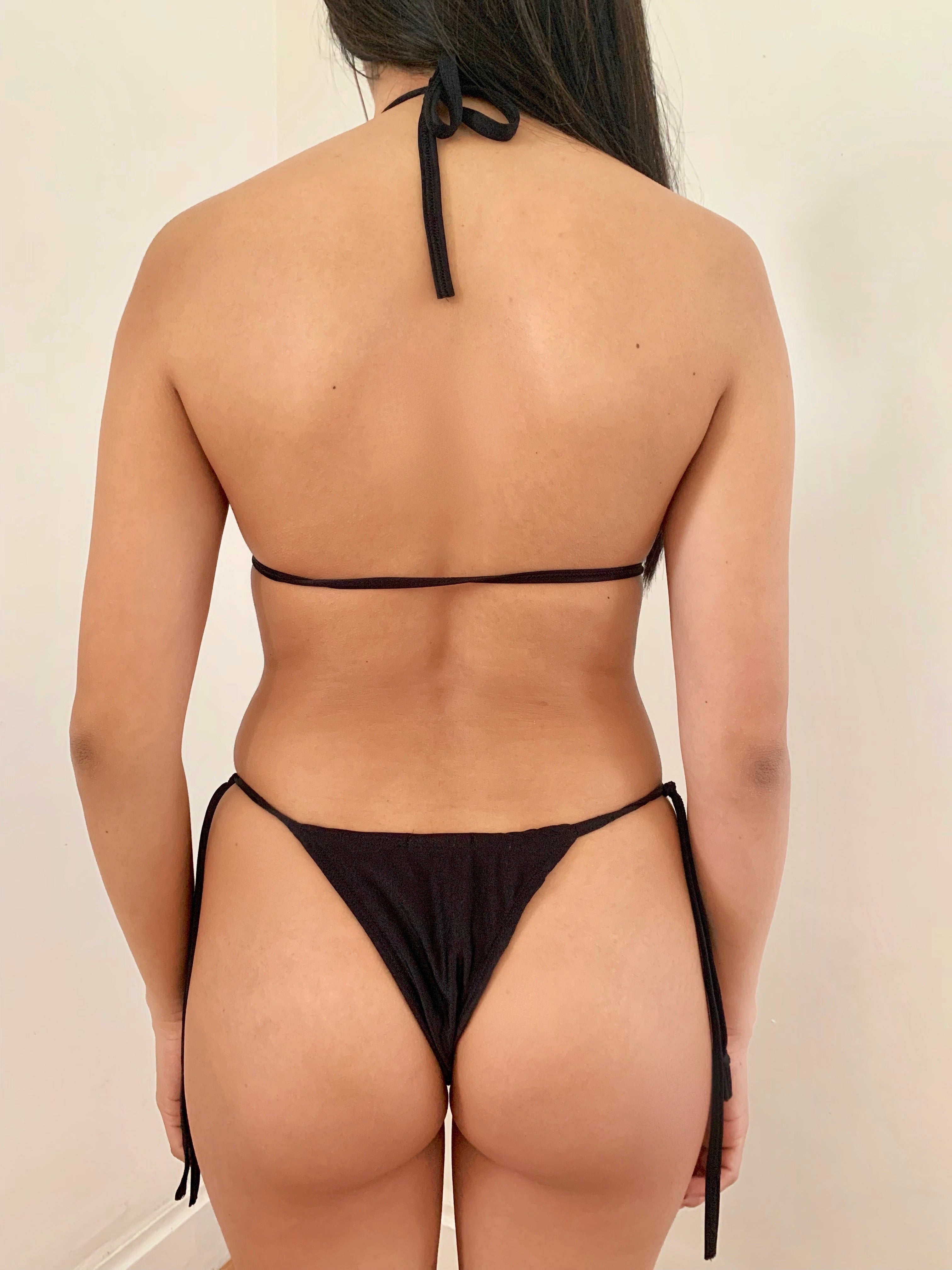 Monaco Bikini Bottom// Black